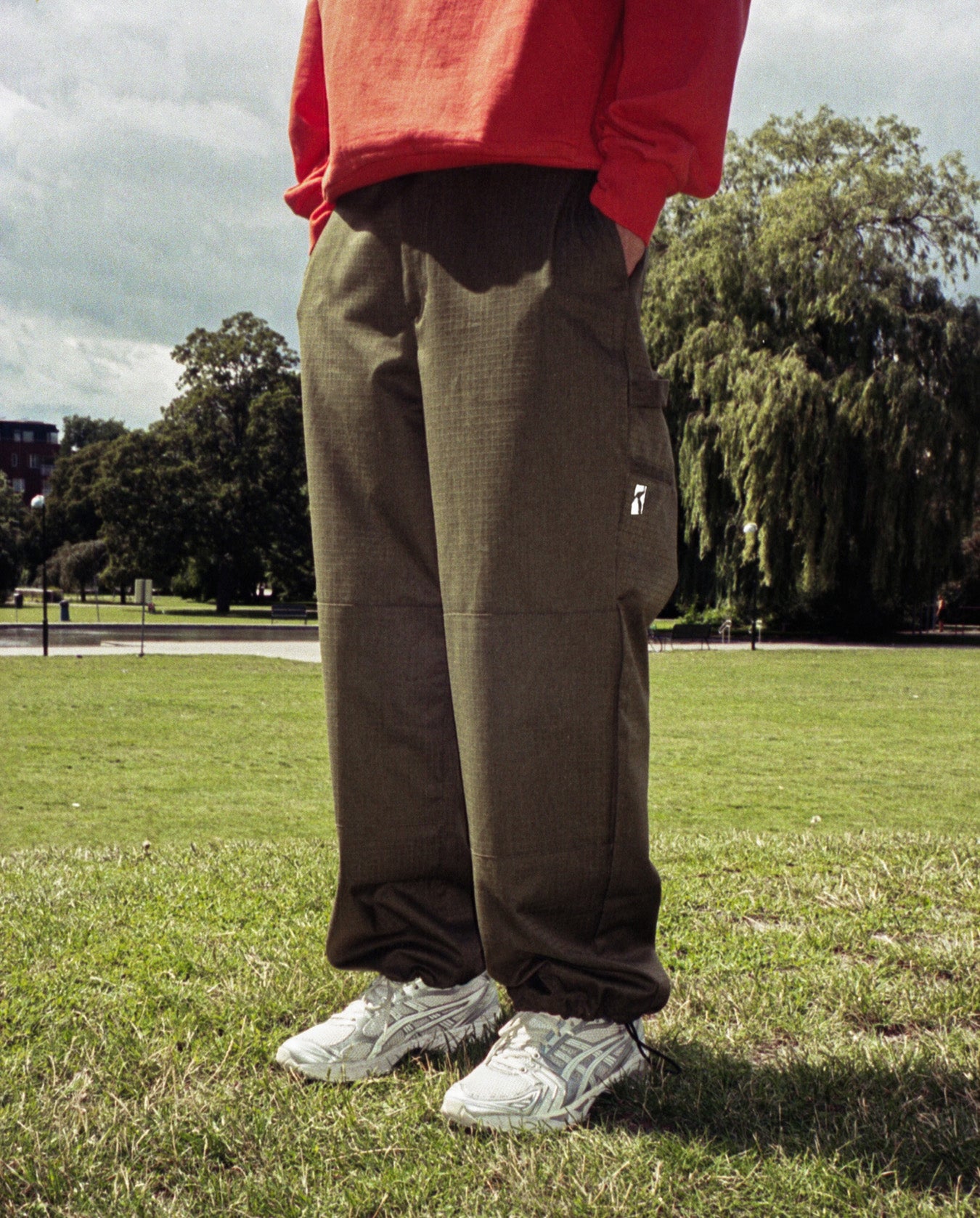 Sculptor pant OTD - Olive green