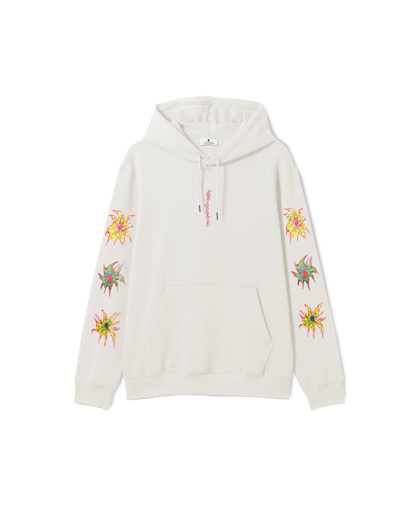 Arm tribal hoodie - Ivory