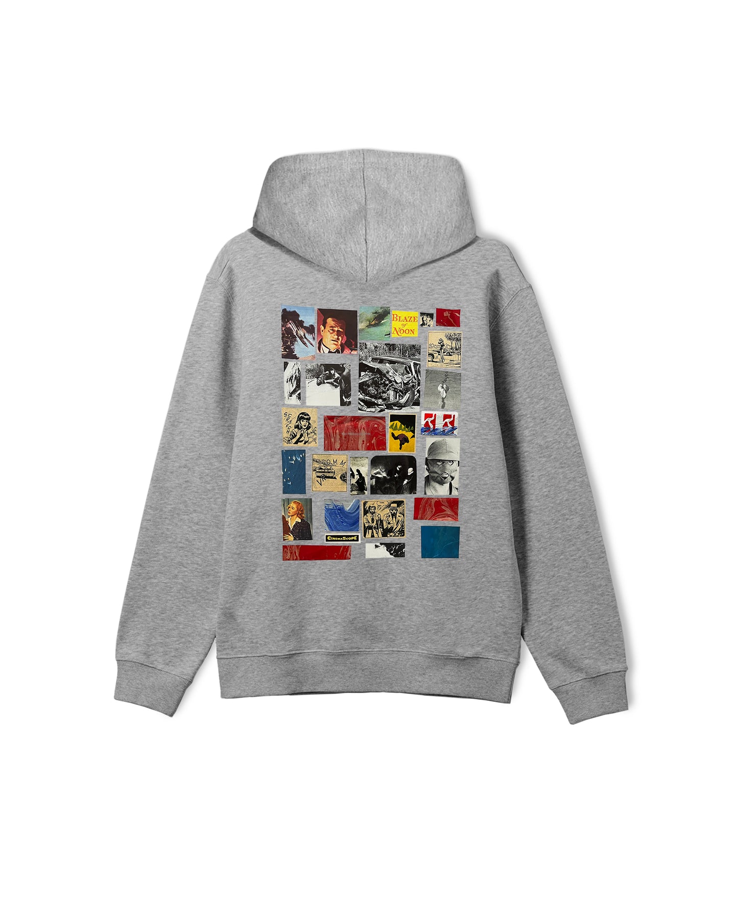 Blaze of noon hoodie- Heather grey