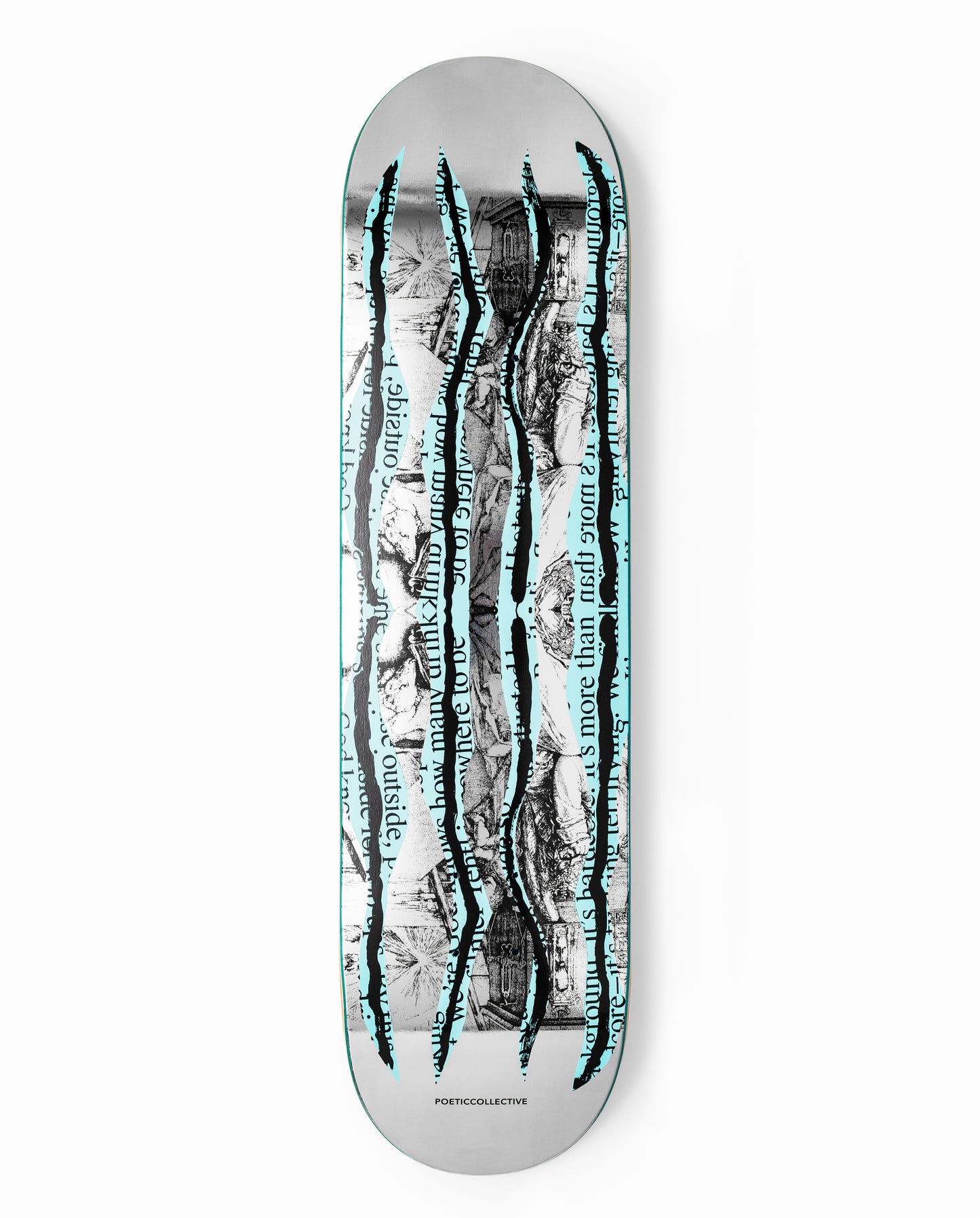 Blue Stripes Foil Board
