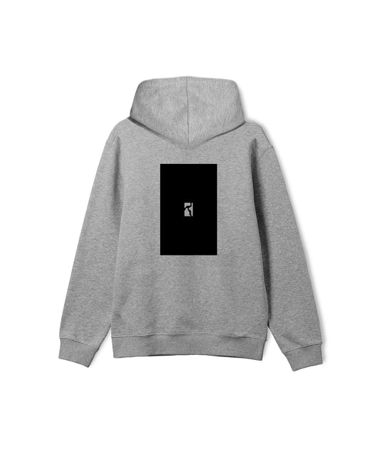 Box Hoodie - Heather Grey
