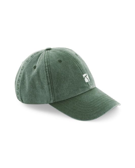 Classic Cap - Green Denim