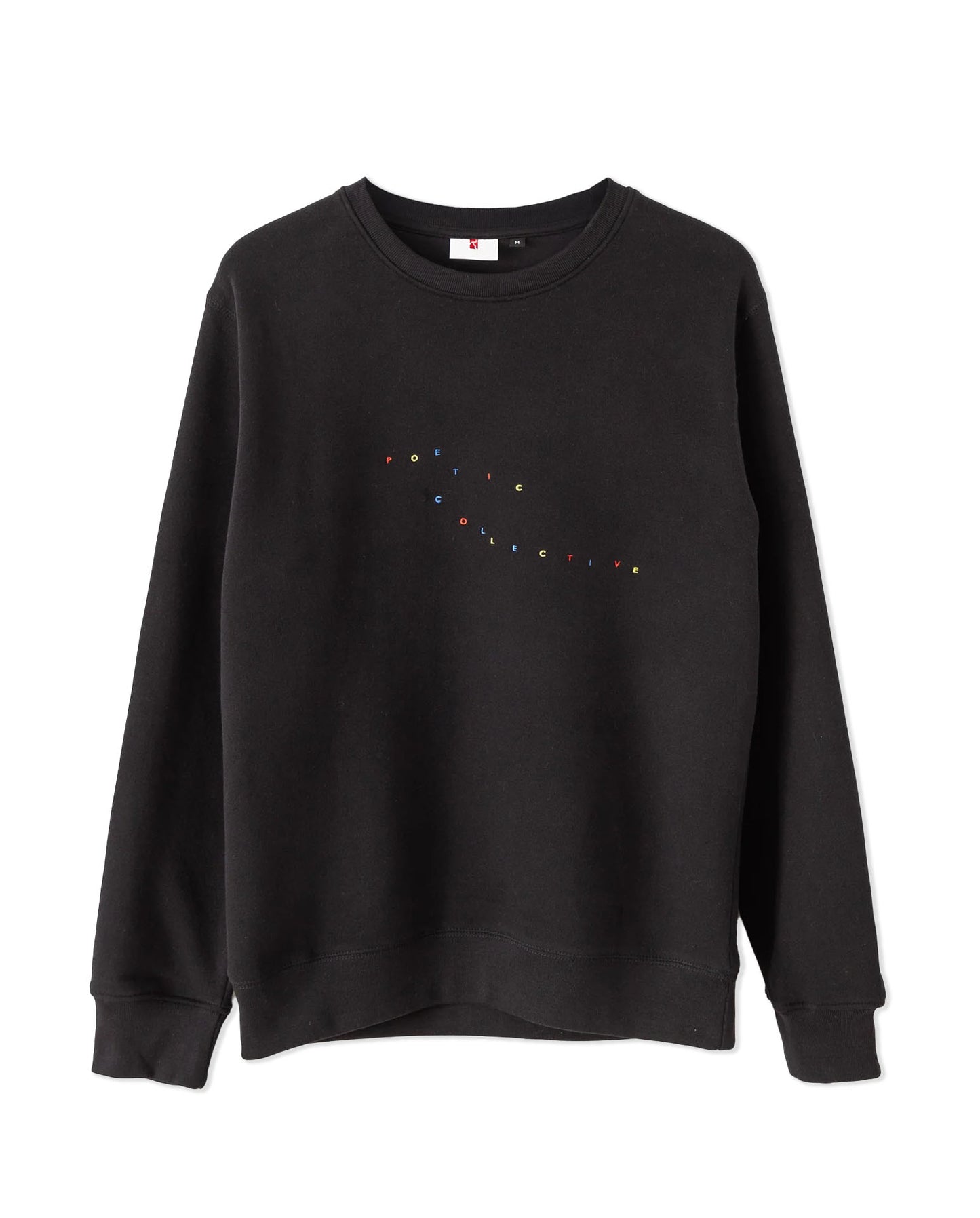 Color Logo Crewneck - Black