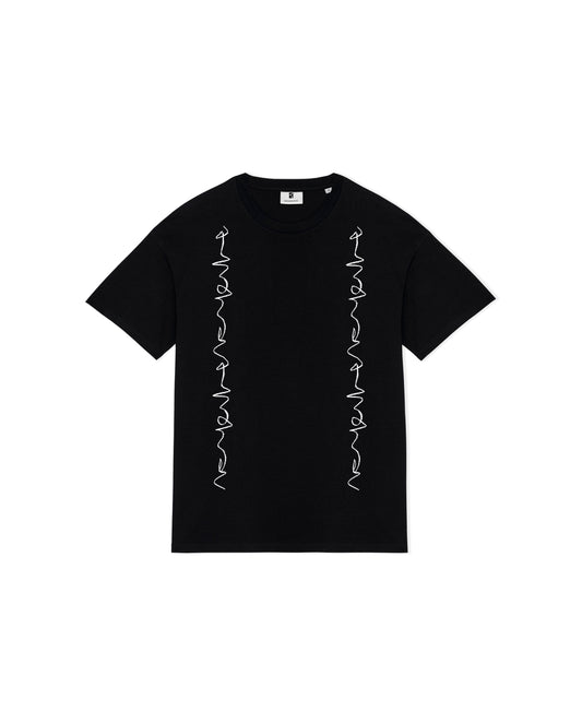 Crayon Chain T-shirt - Black