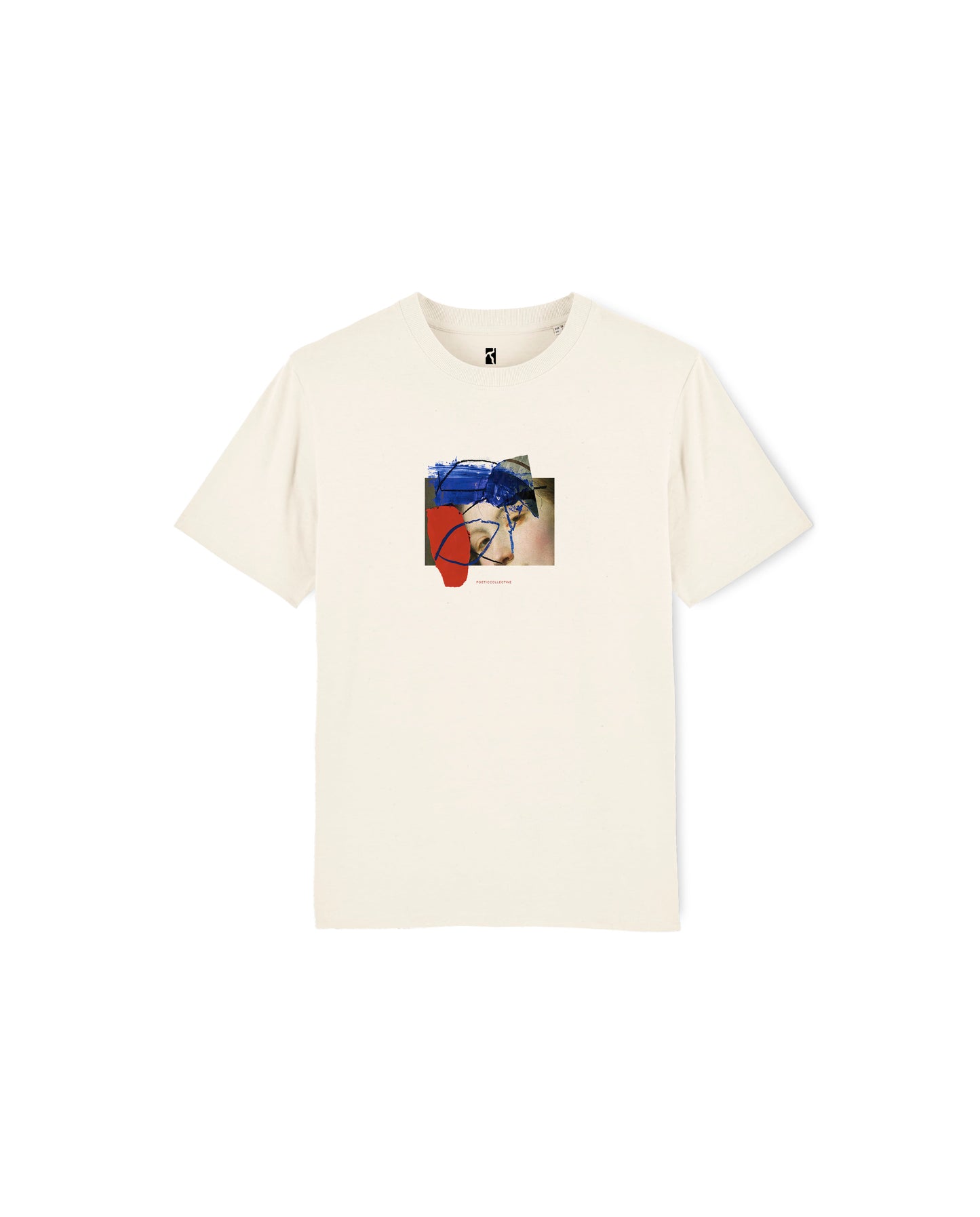 Half and Half T-Shirt - Off White