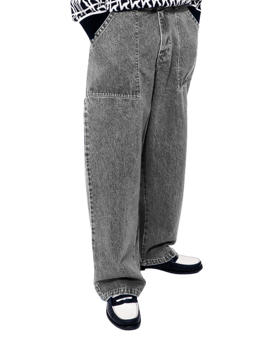 Painter Pant - Grey Denim Wash