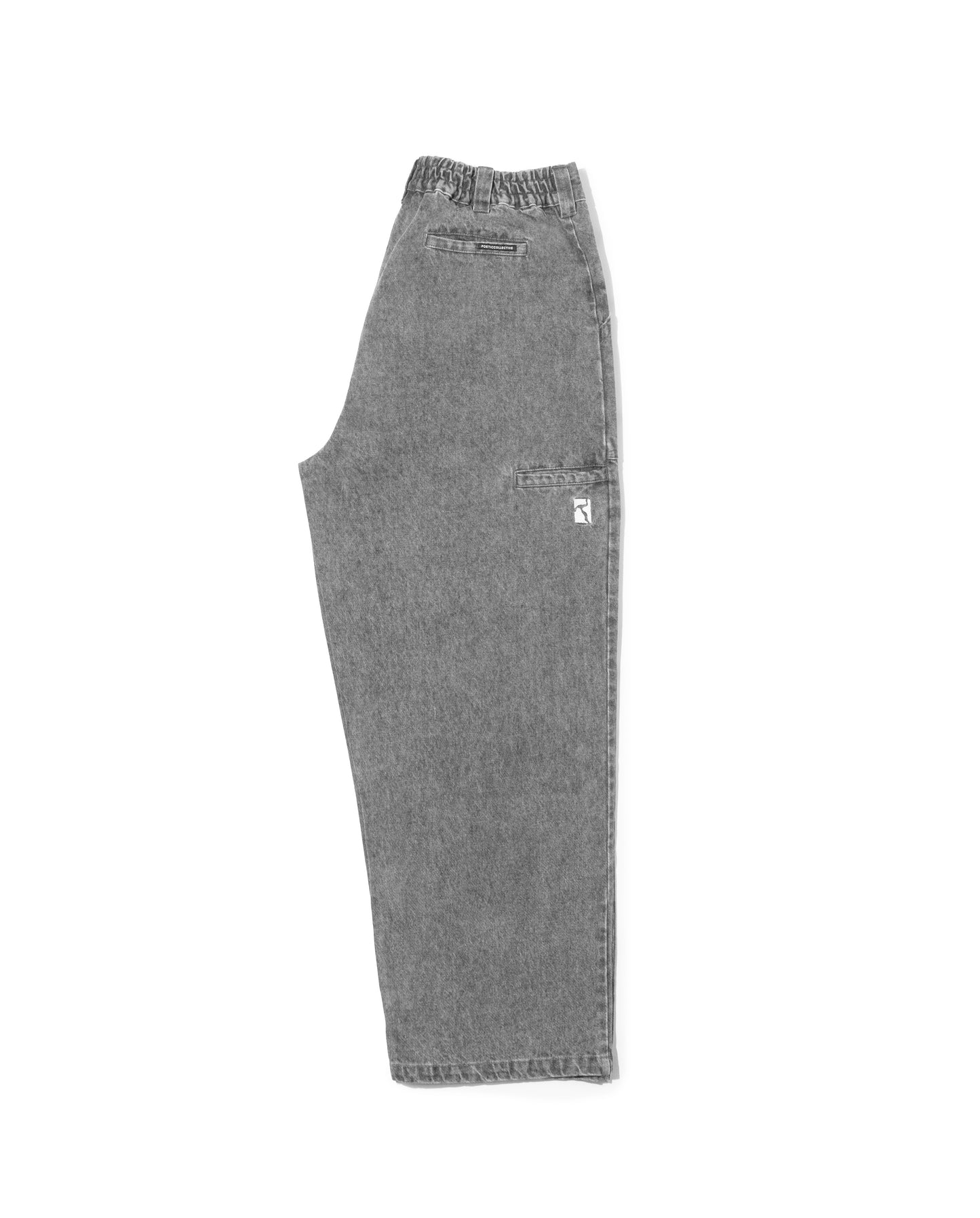 Painter pant - grey denim wash