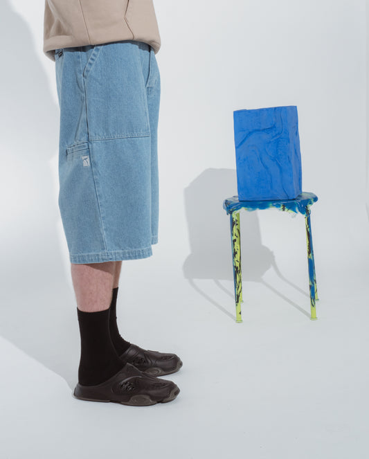 Painter Short - Light Denim