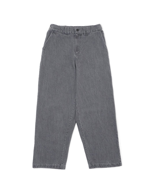 Poet Pant - Grey Denim Wash