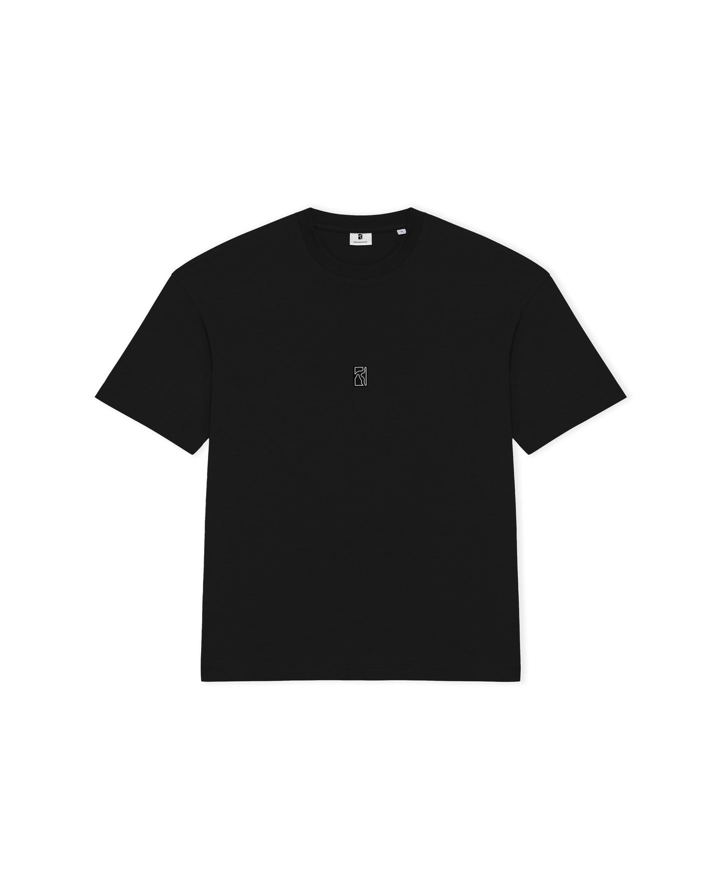Rubber Patch T-Shirt - Black