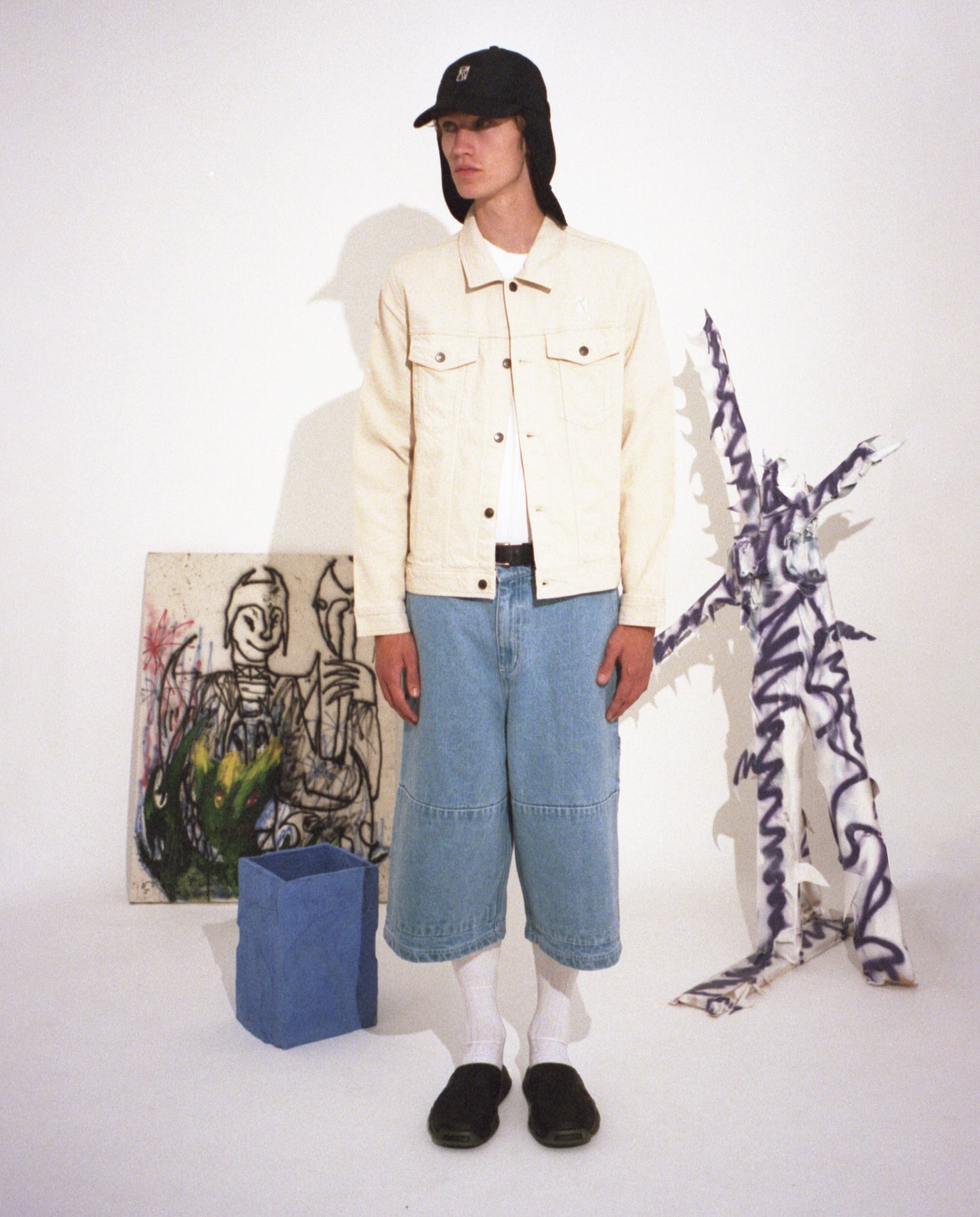 Sculptor Short - Light Denim