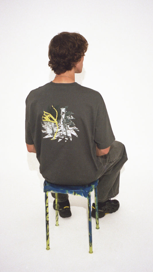Space T-Shirt - Iron Grey