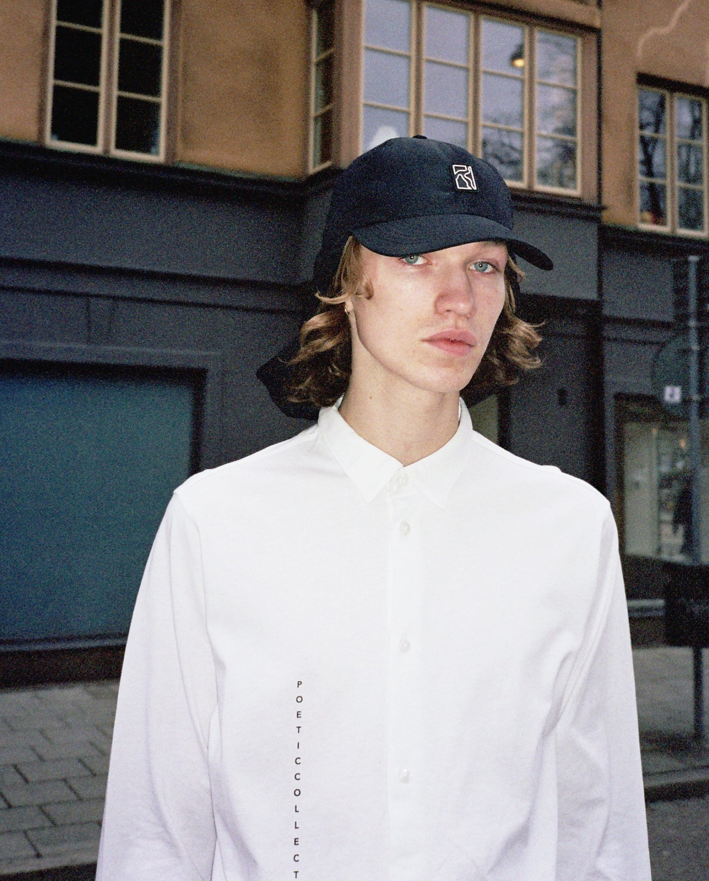 Sun Flap Cap - Black