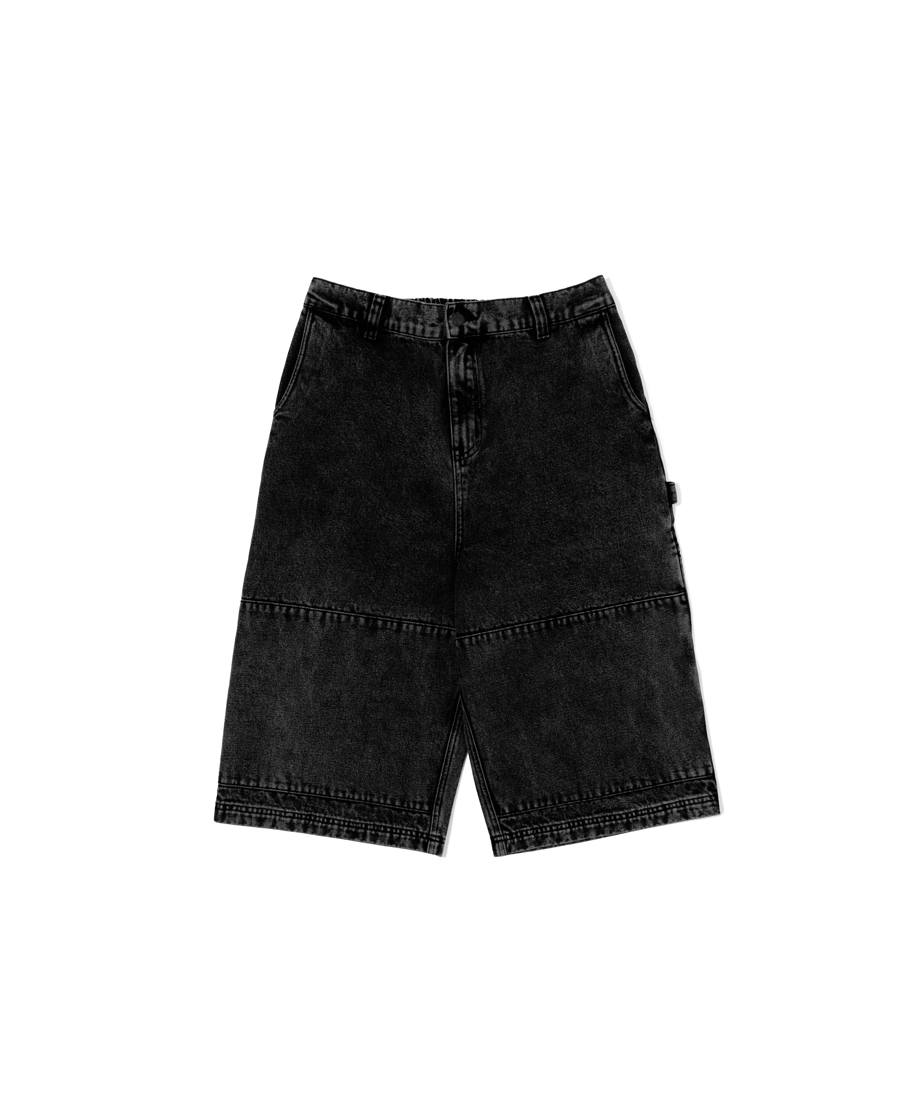 Sculptor Short - Black Denim Wash – POETICCOLLECTIVE