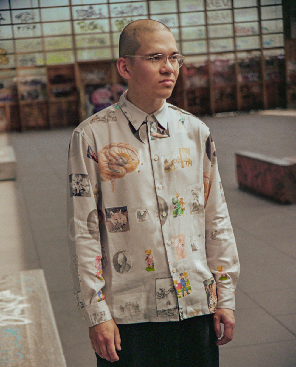 SOULLAND X POETICCOLLECTIVE - Perry Poetic shirt