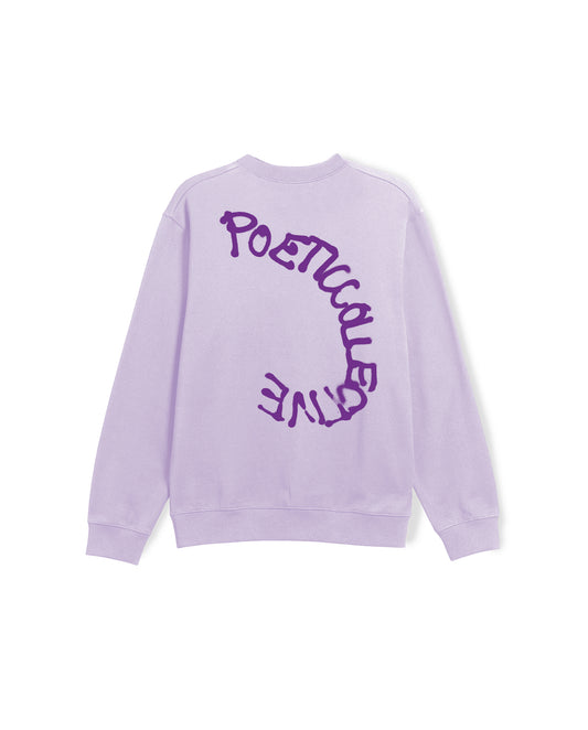 Spray Crewneck - Purple