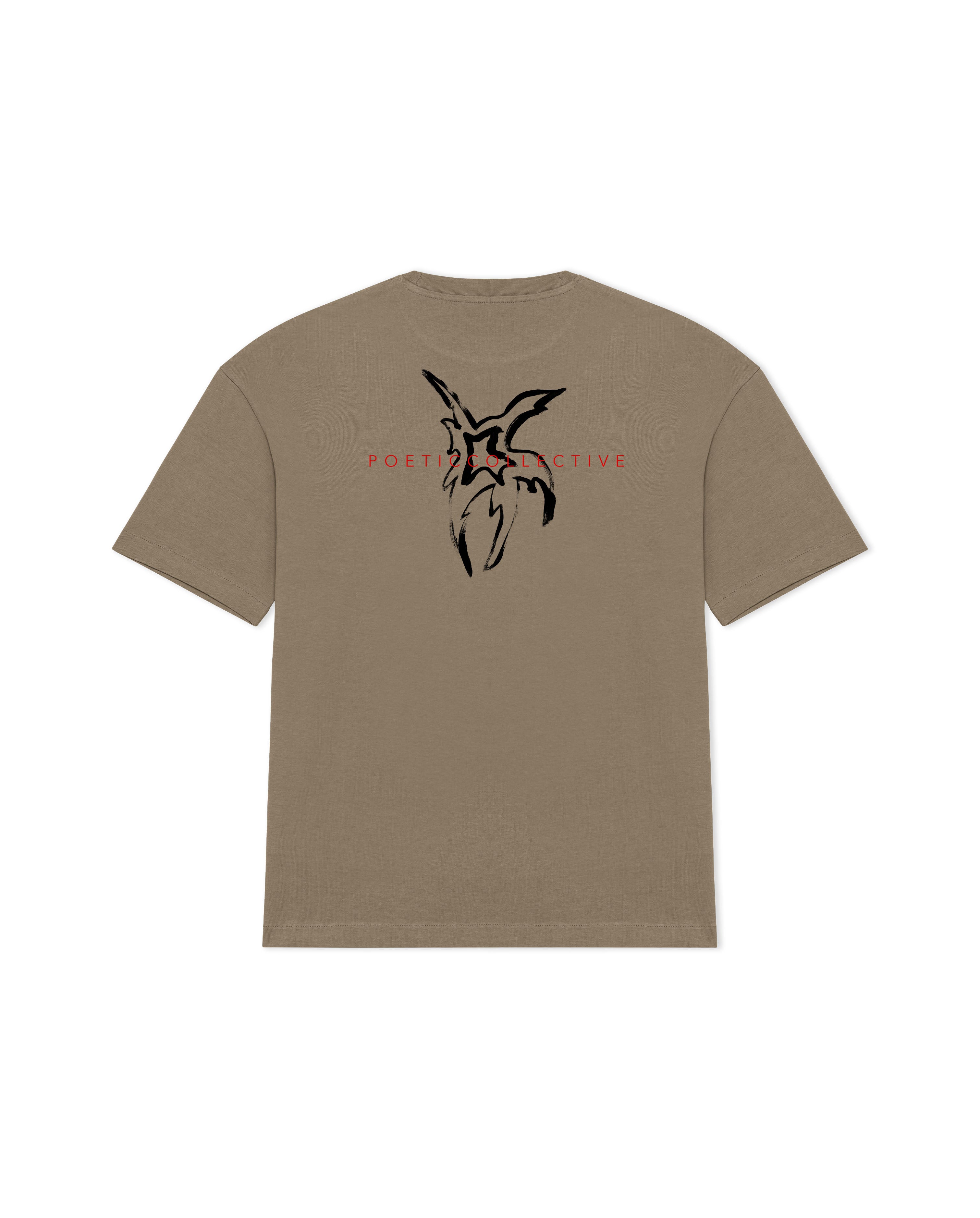 Star T-Shirt Brown1