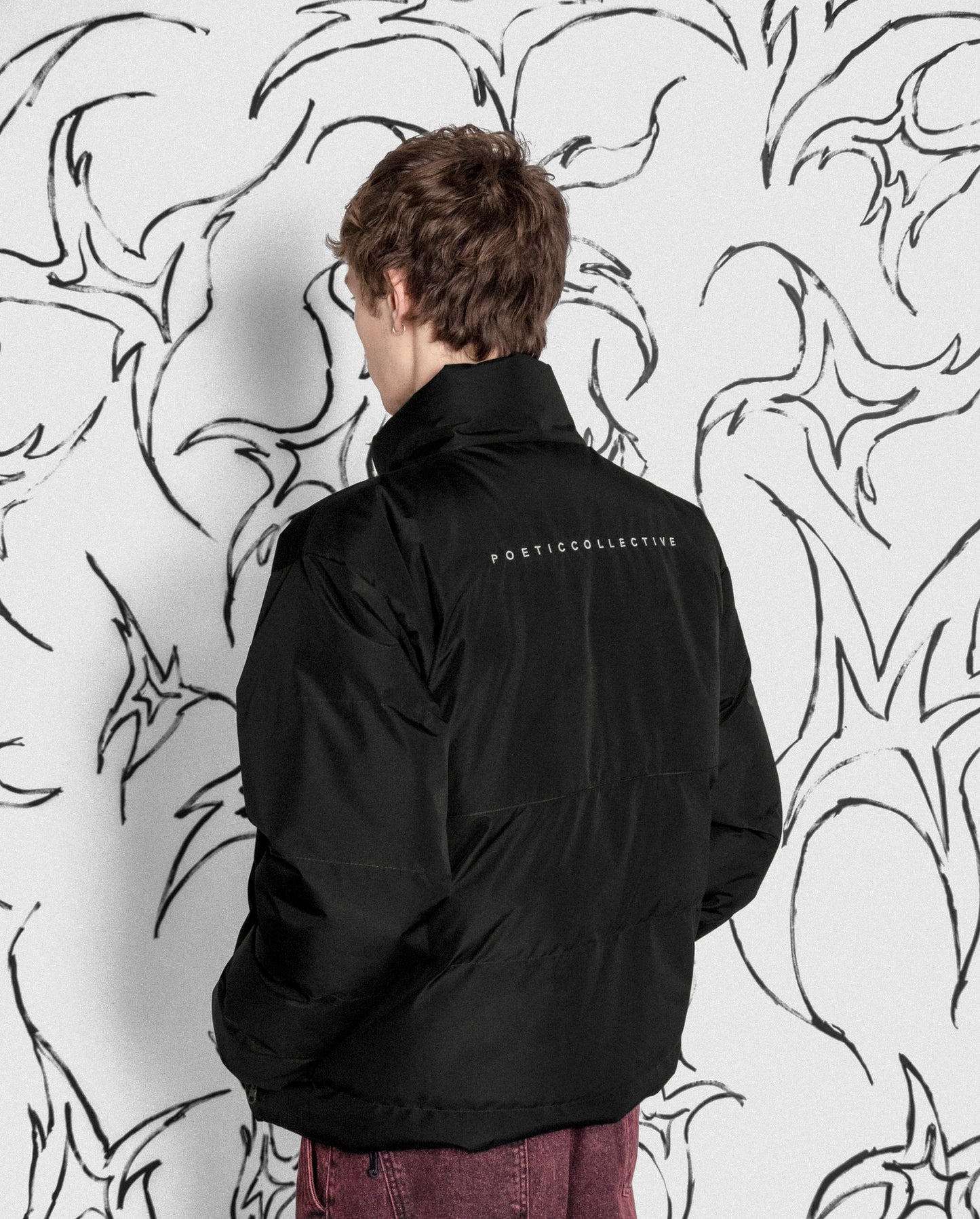 Puffer Jacket - Black