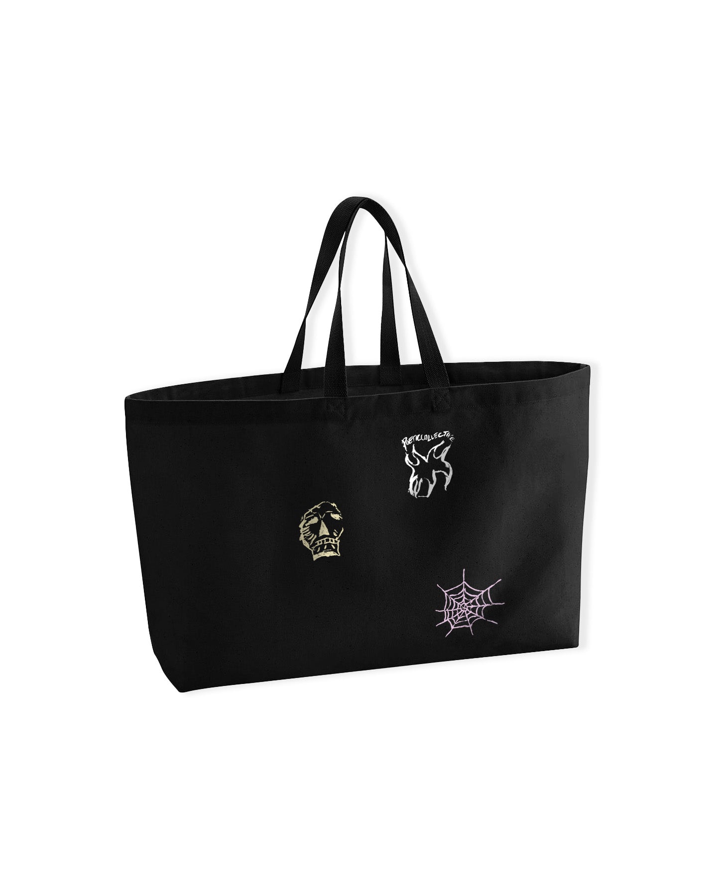 Three Prints Mega Tote Bag