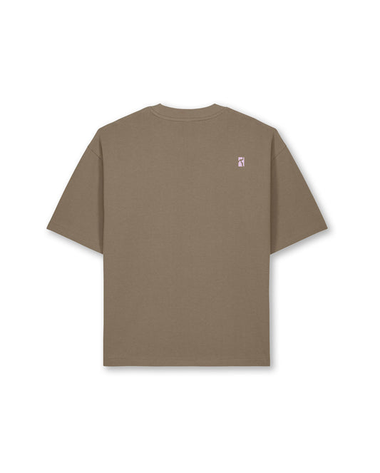 Three Prints T-shirt - Brown