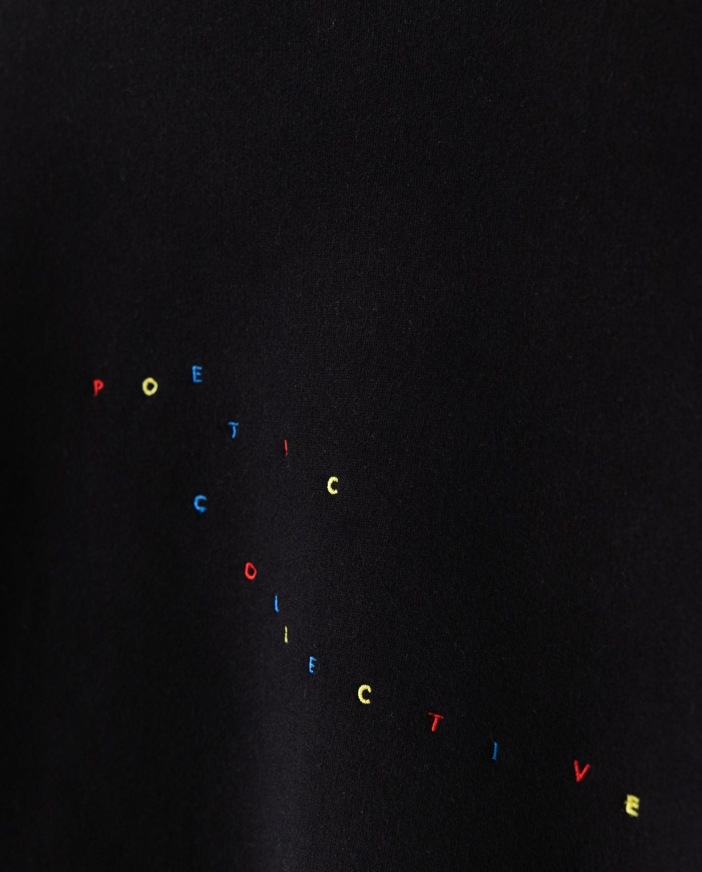 Color Logo Crewneck - Black