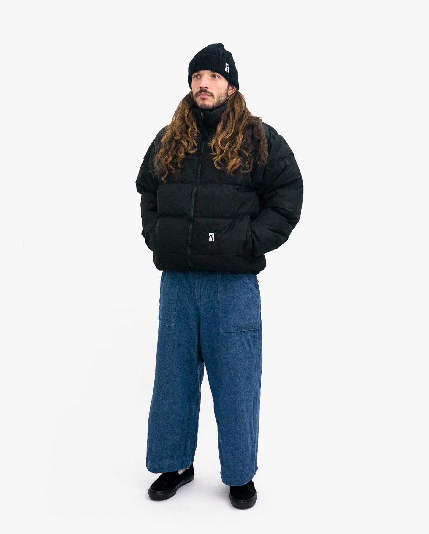 Puffer Jacket – Navy