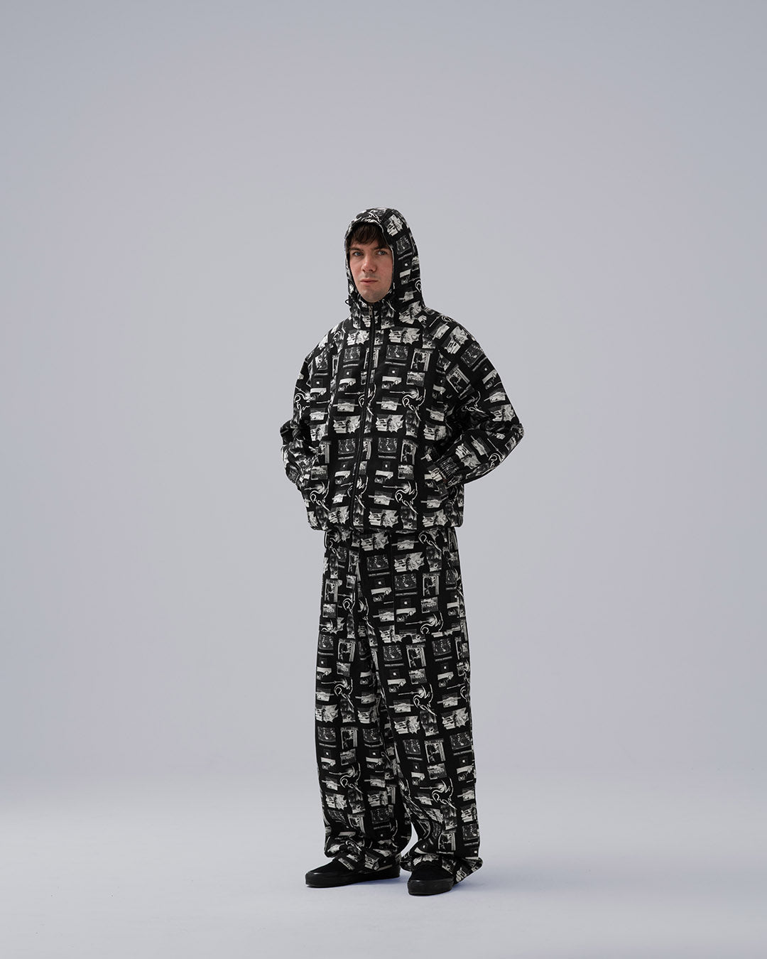 Digital Oppression Painter Pant - Black
