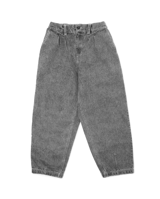 Ballon Pant - Grey Denim Wash