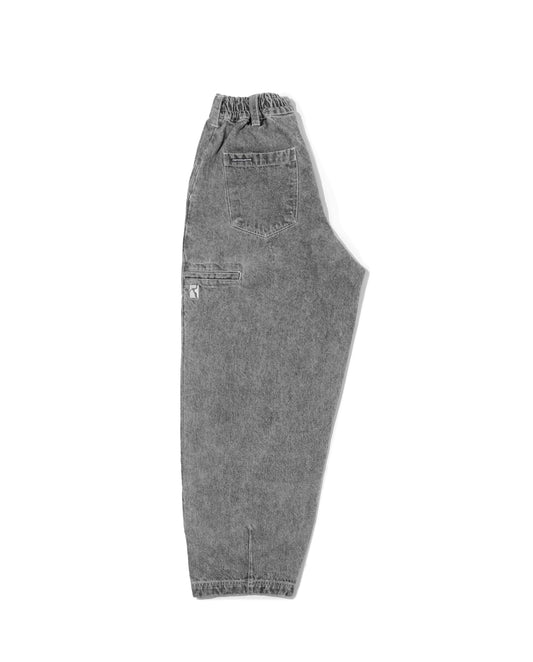 Ballon Pant - Grey Denim Wash