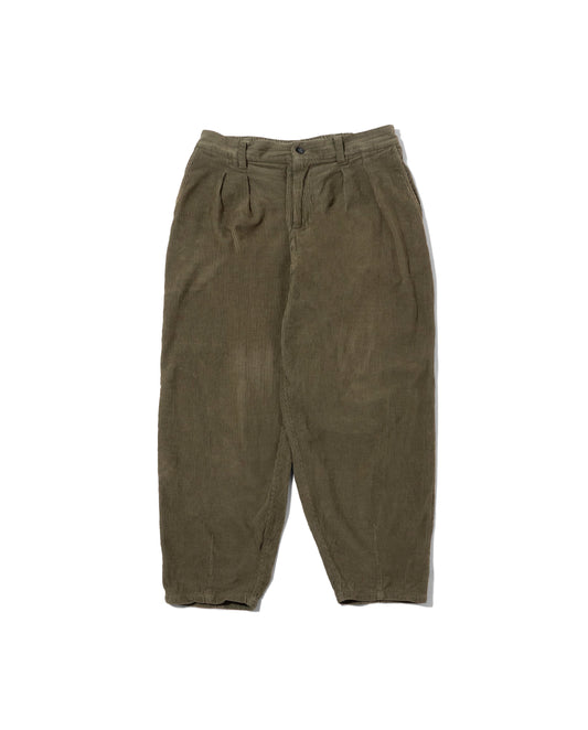 Ballon pant - Green corduroy