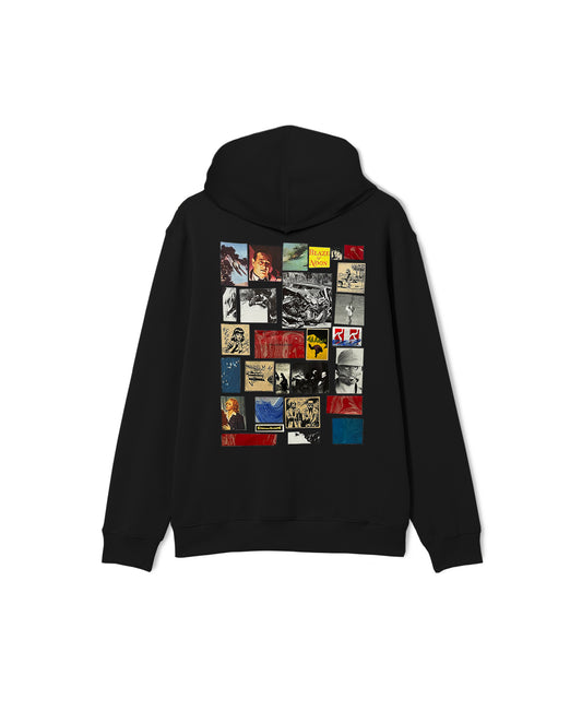 Blaze of noon hoodie-Black