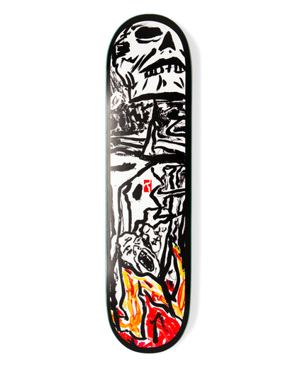 Burning Skull Frame Board