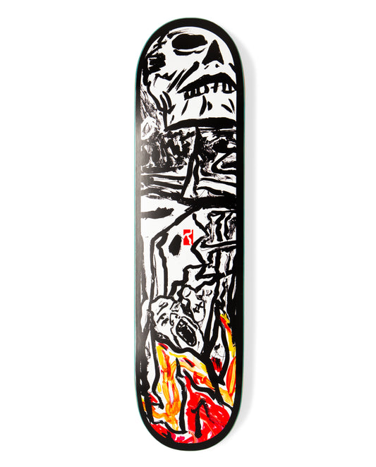 Burning Skull Frame Board