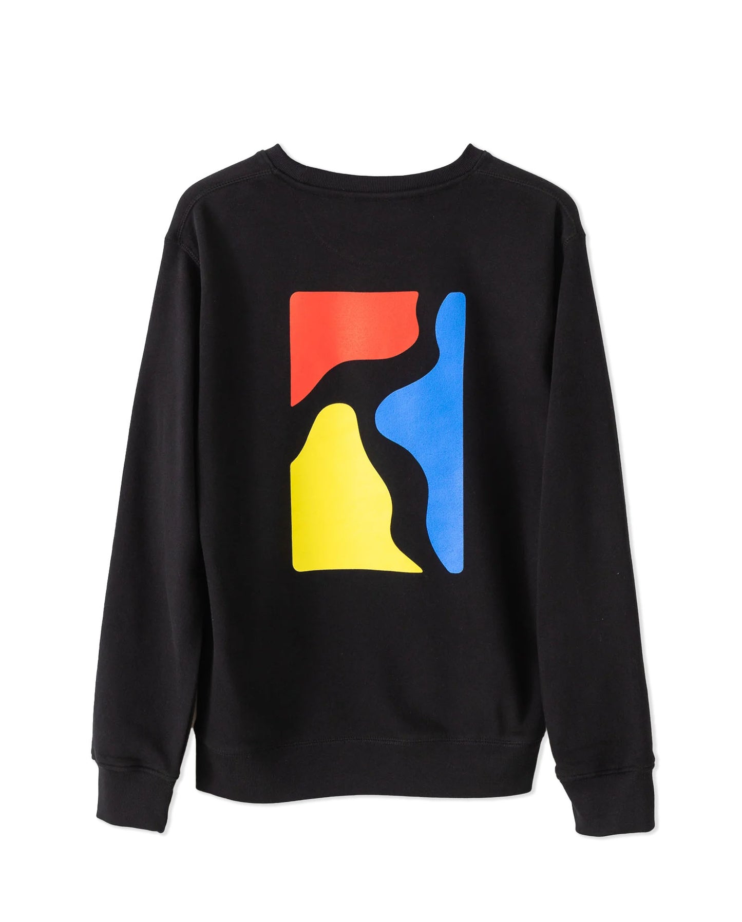Color Logo Crewneck - Black