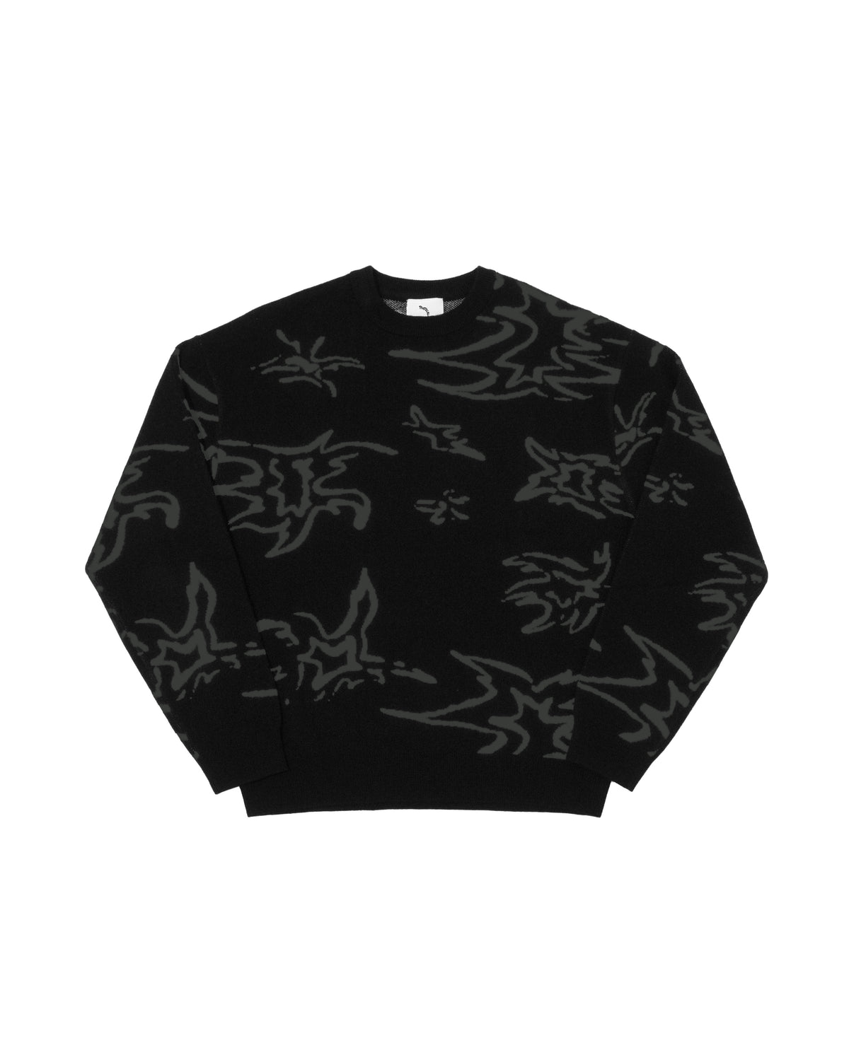 Nocturnal Knit Crewneck - Black