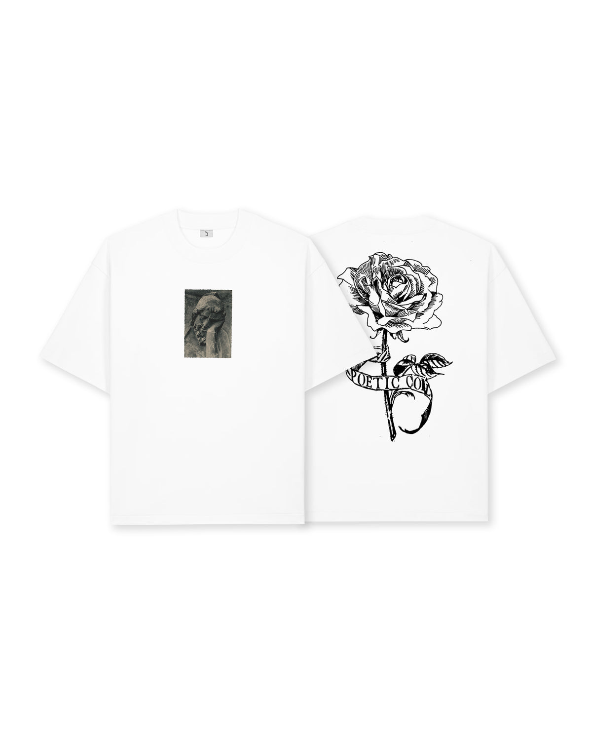 Thinking About You T-shirt - White