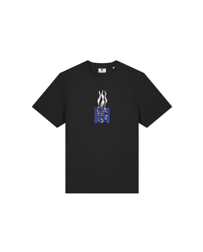 Flames T-Shirt - Black