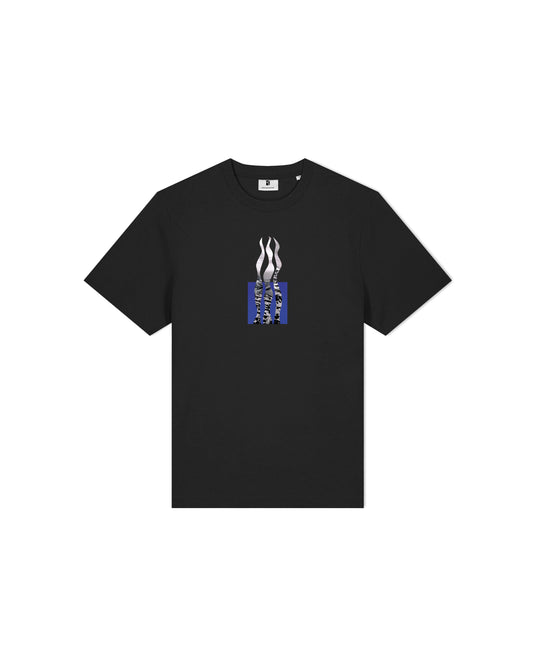 Flames T-shirt - Black