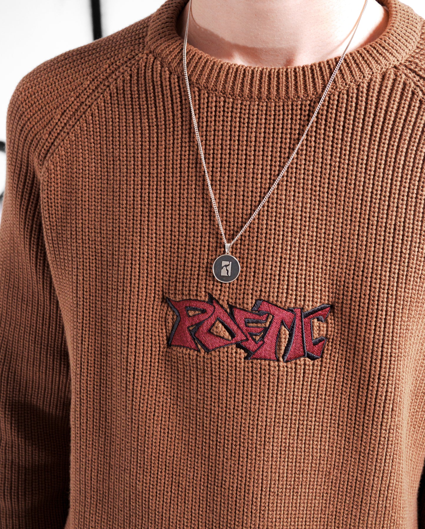 Graff knitted crewneck - Brown