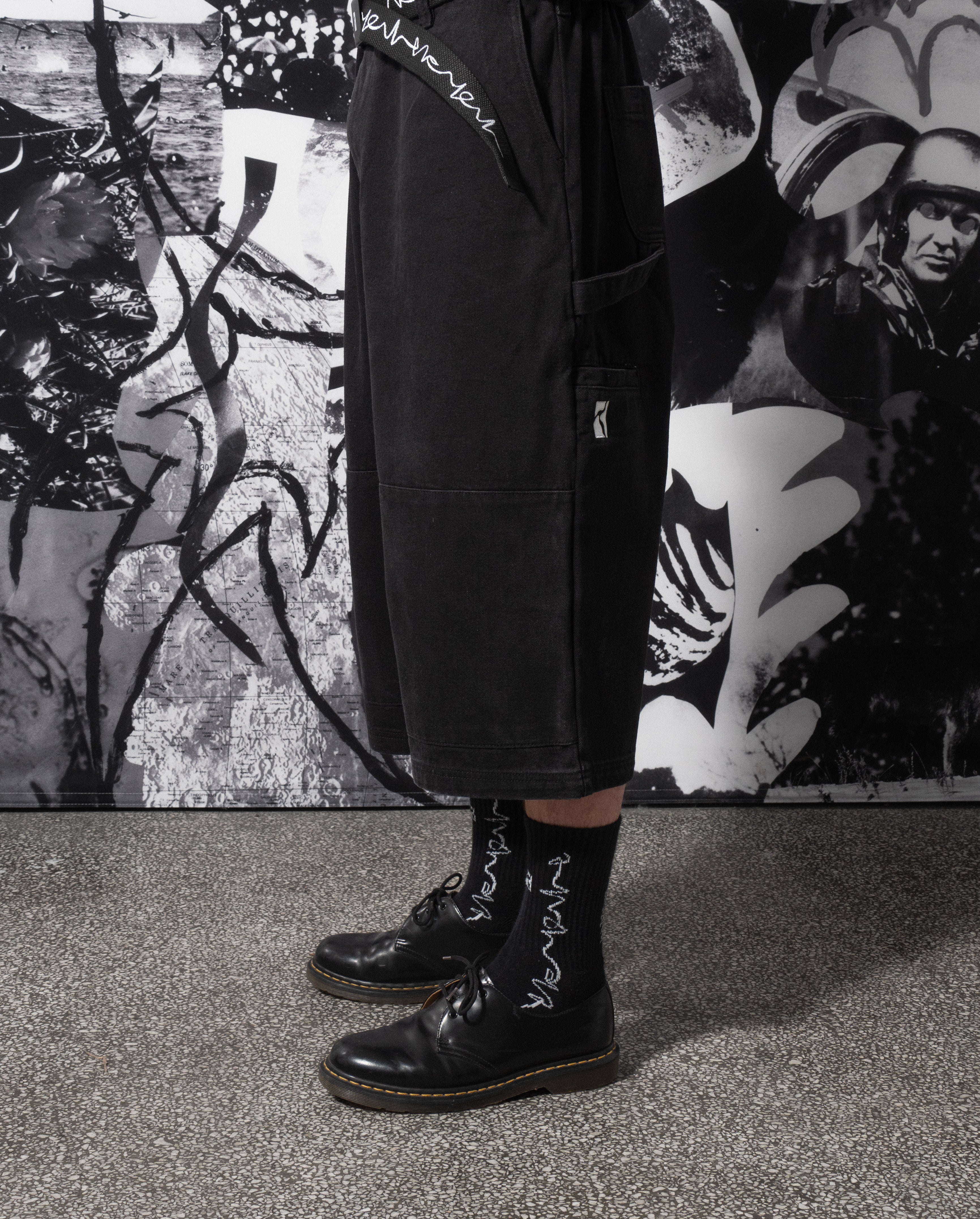 Sculptor Short - Black Denim Wash – POETICCOLLECTIVE