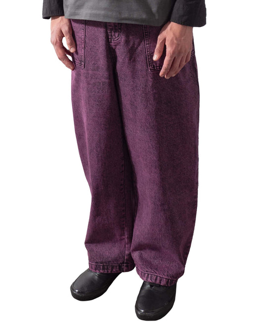 Painter Pant - Purple Acid Denim Wash