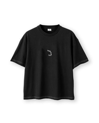 Premium Spray T-shirt – Black / White