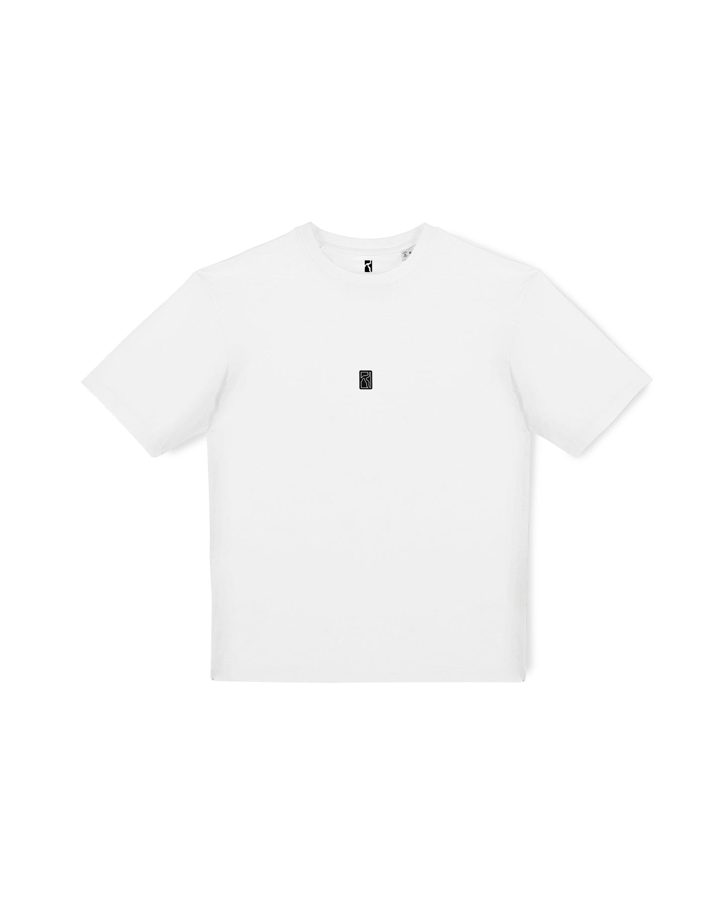 Rubber patch t-shirt white