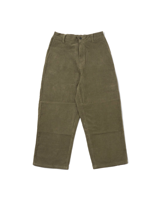 Sculptor pants / Olive corduroy