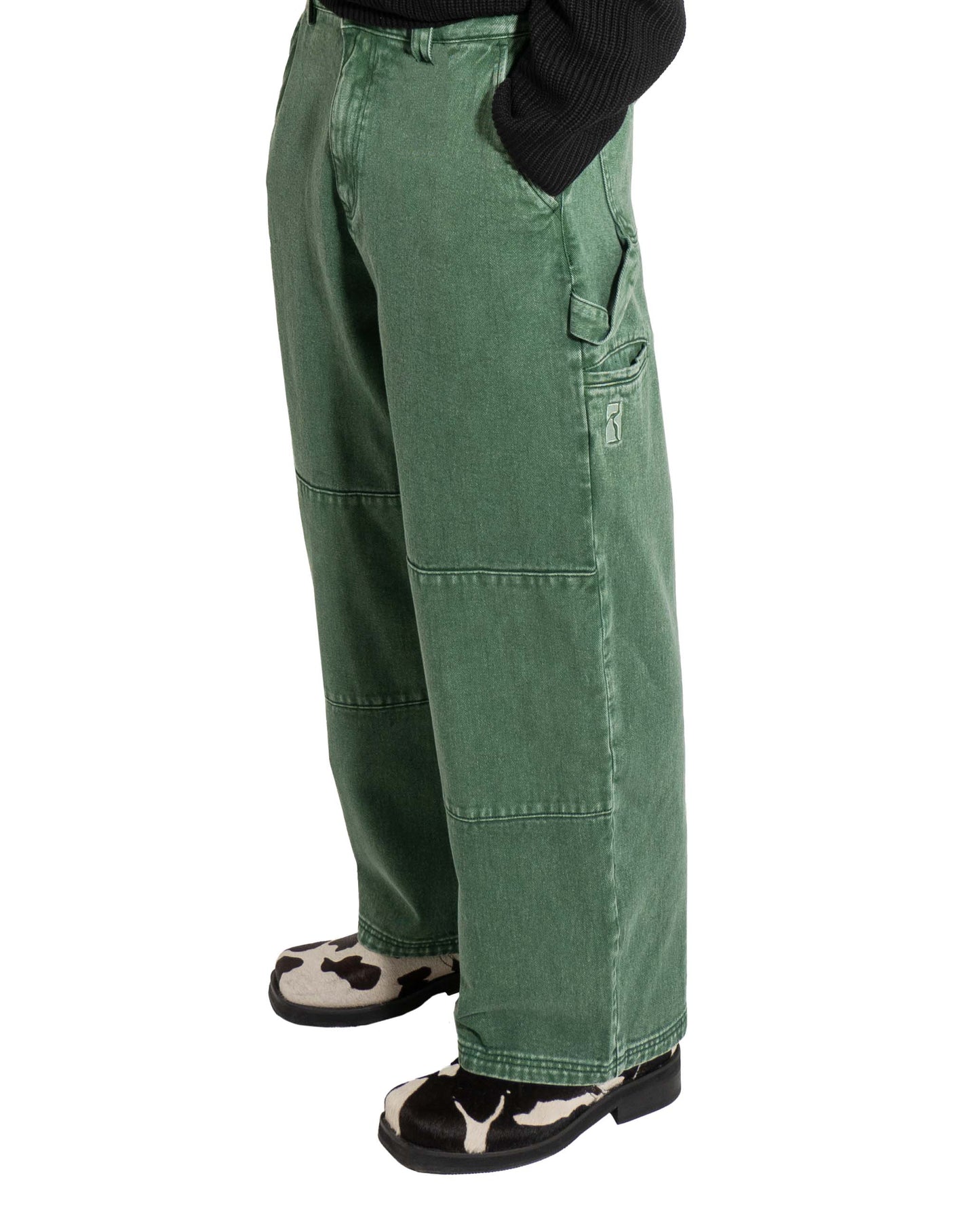 Sculptor Pant - Green Acid Denim Wash