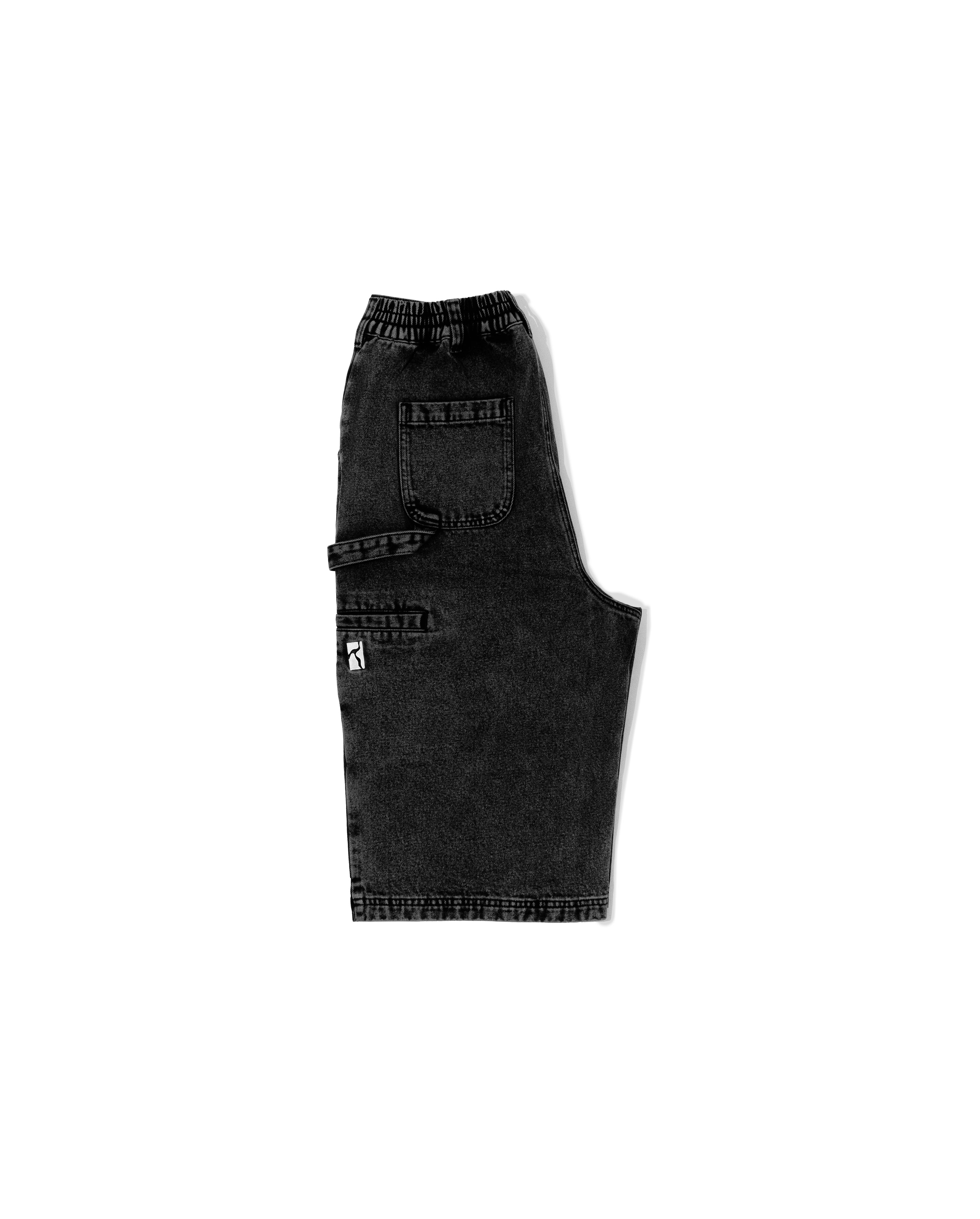 Sculptor Short - Black Denim Wash – POETICCOLLECTIVE