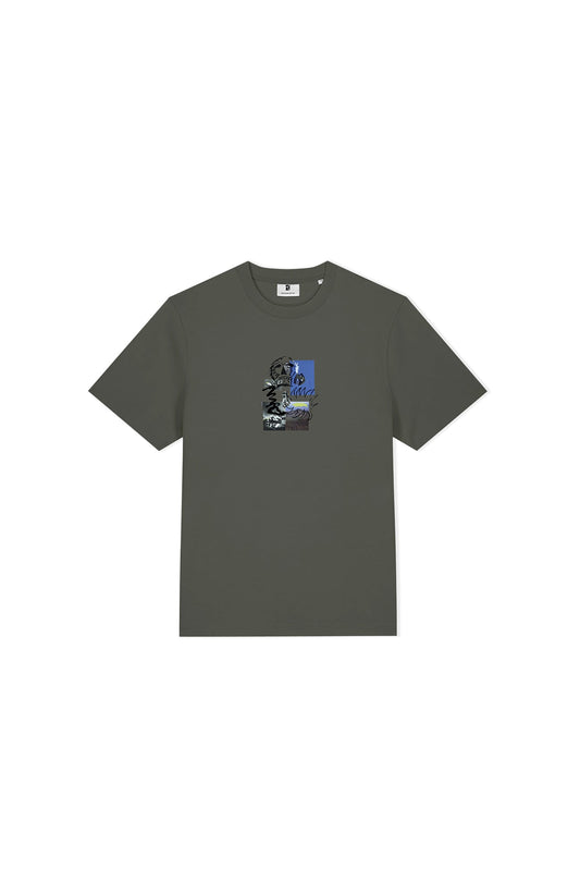 Skull T-Shirt - Khaki