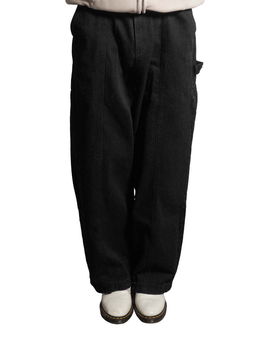 Split Pant - Black Denim Wash