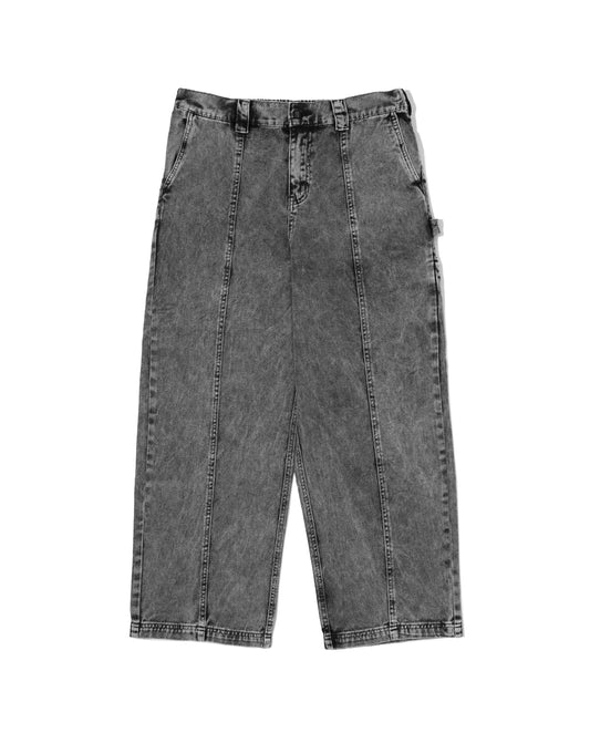 Split Pant - Grey Denim Wash
