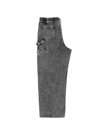 Split Pant - Grey Denim Wash